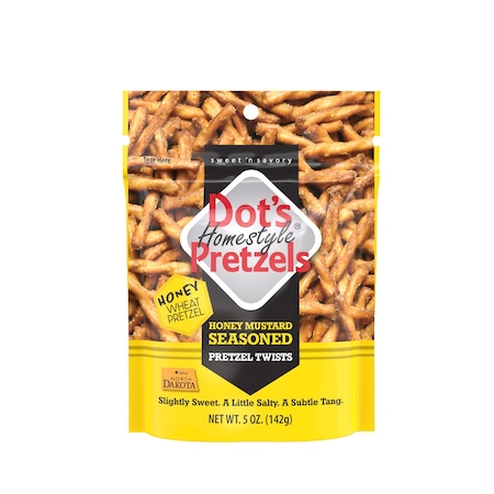 Dots Pretzels Dot's Homestyle Honey Mustard Pretzels 5 oz Bagged 7008